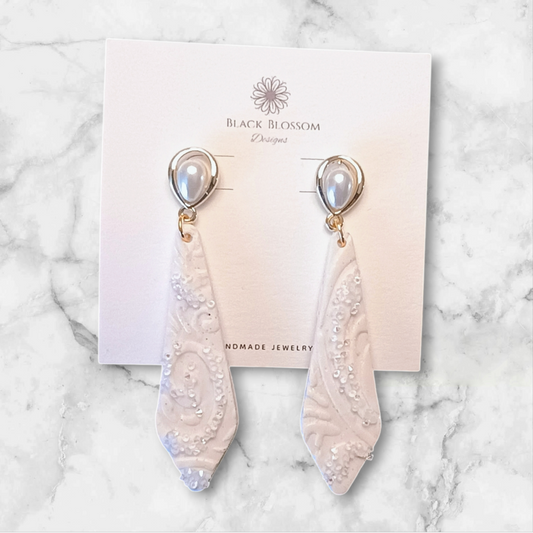 Modern Bridal Earrings